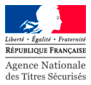 Logo agence nationale des titres sécurisés